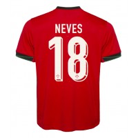 Portugal Ruben Neves #18 Heimtrikot EM 2024 Kurzarm